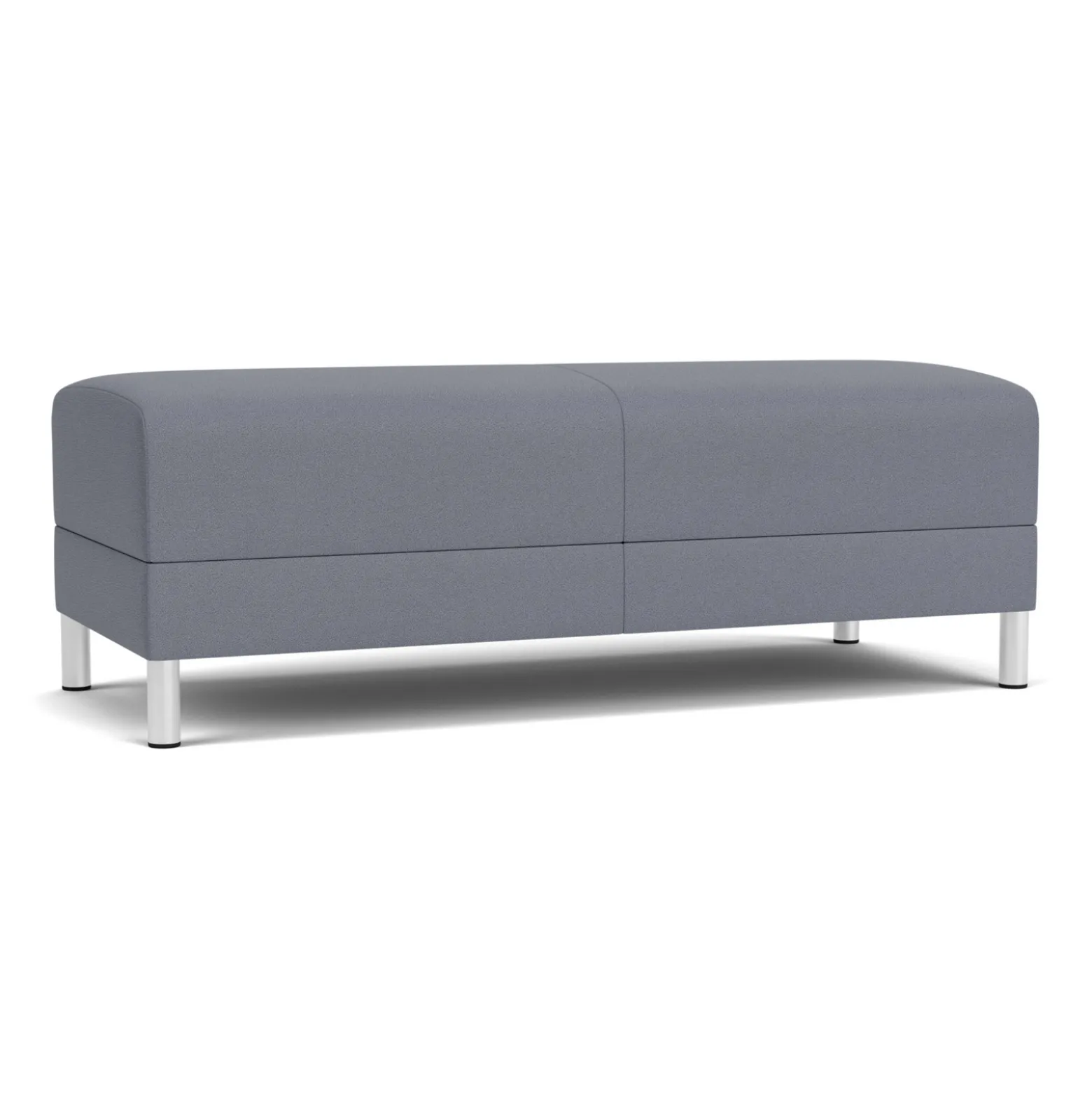 Social Two Seat Bench in Standard Upholstery