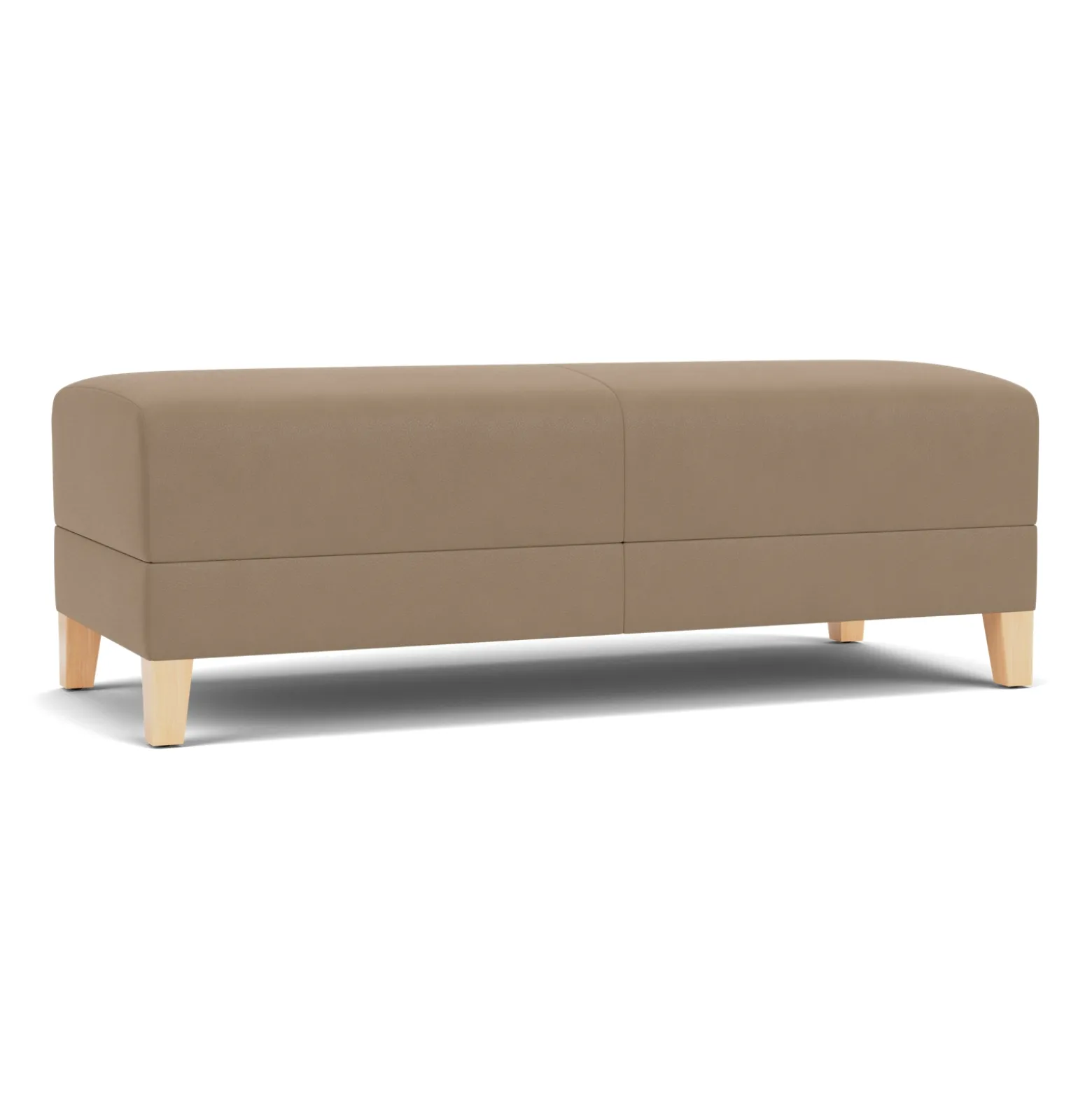 Social Two Seat Bench in Standard Upholstery