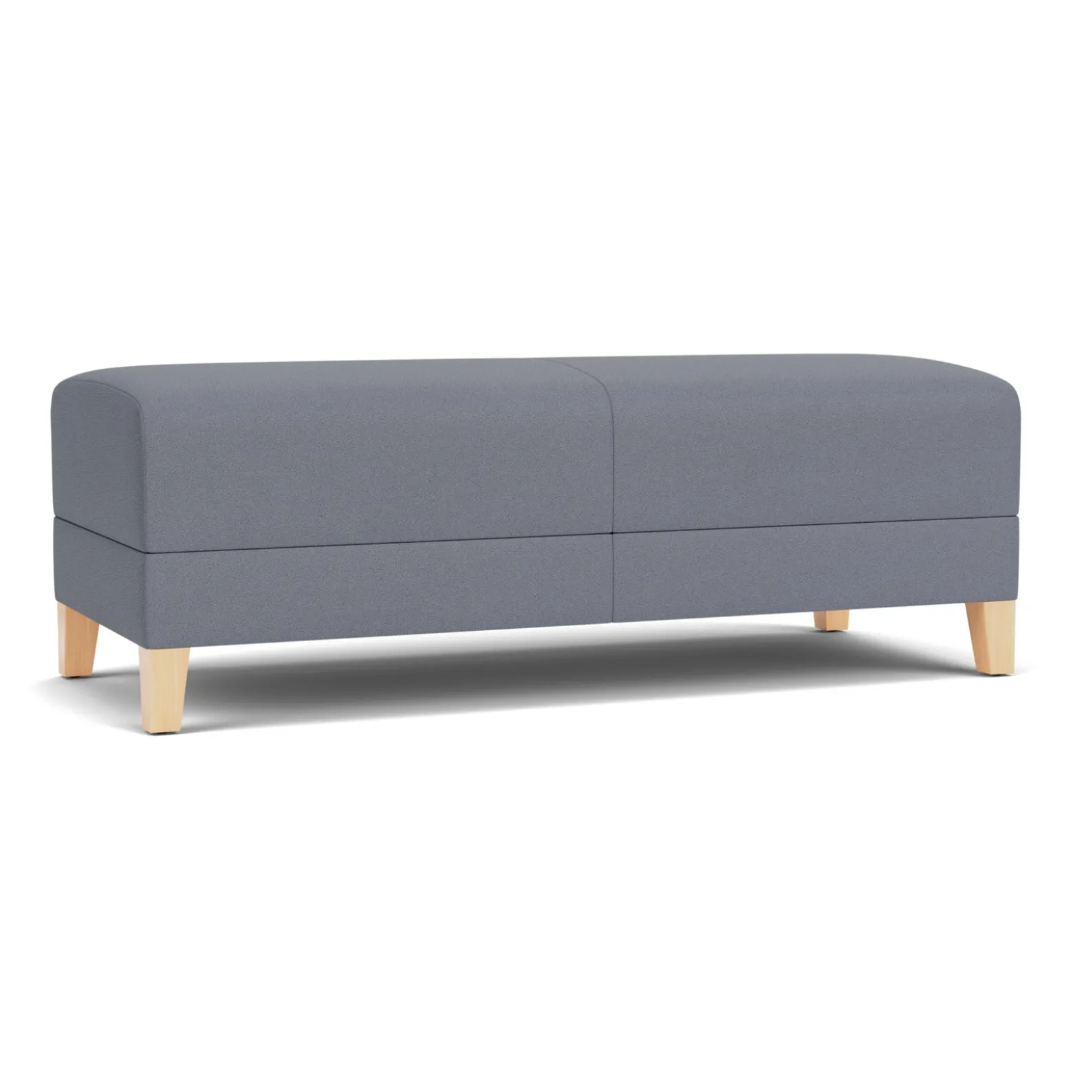Social Two Seat Bench in Standard Upholstery