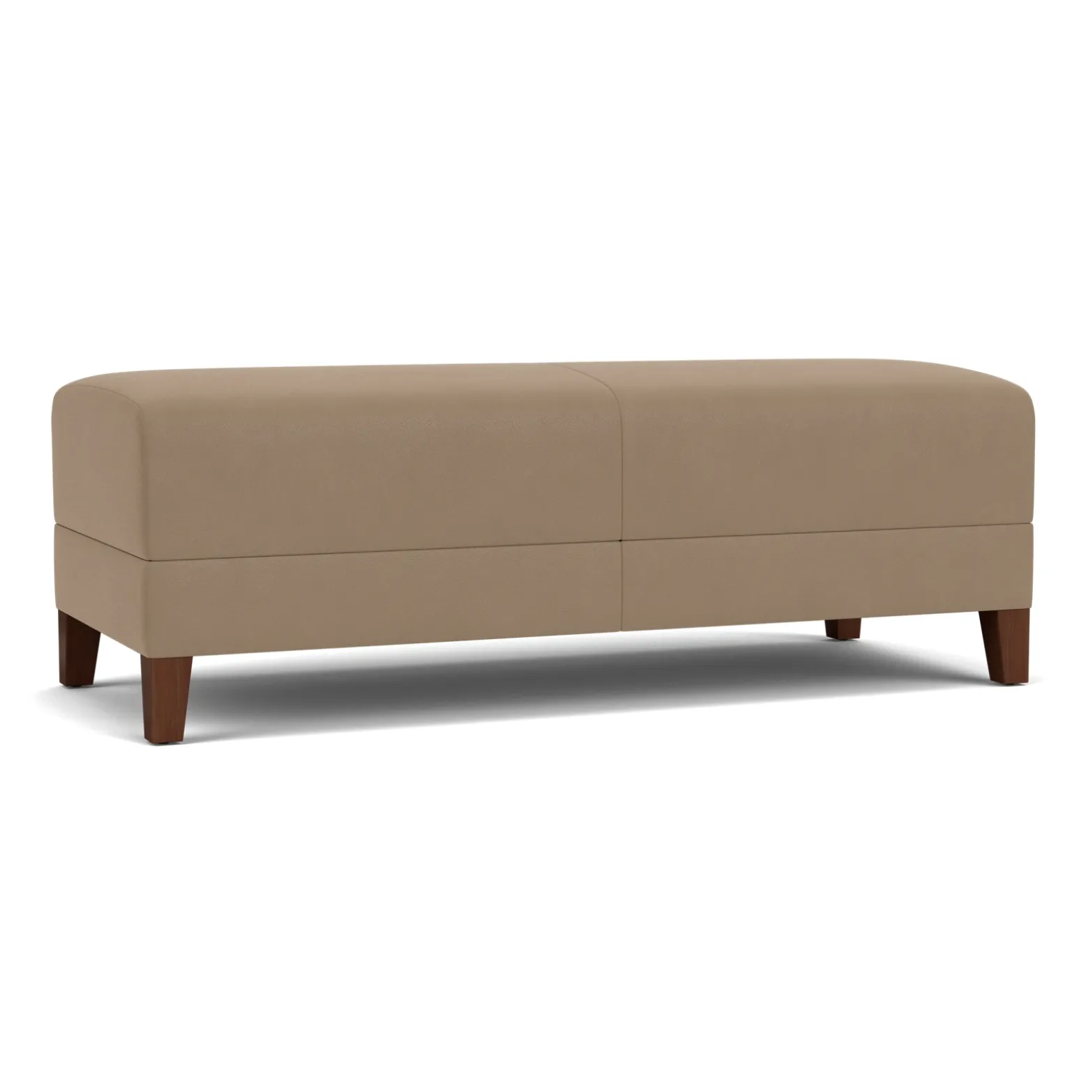 Social Two Seat Bench in Standard Upholstery