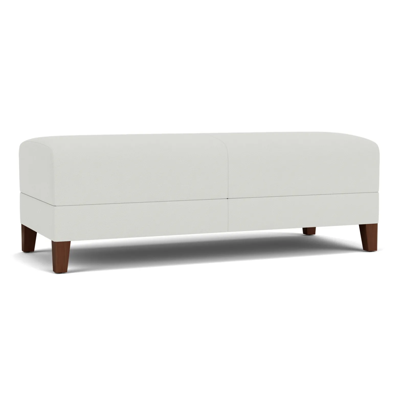 Social Two Seat Bench in Standard Upholstery
