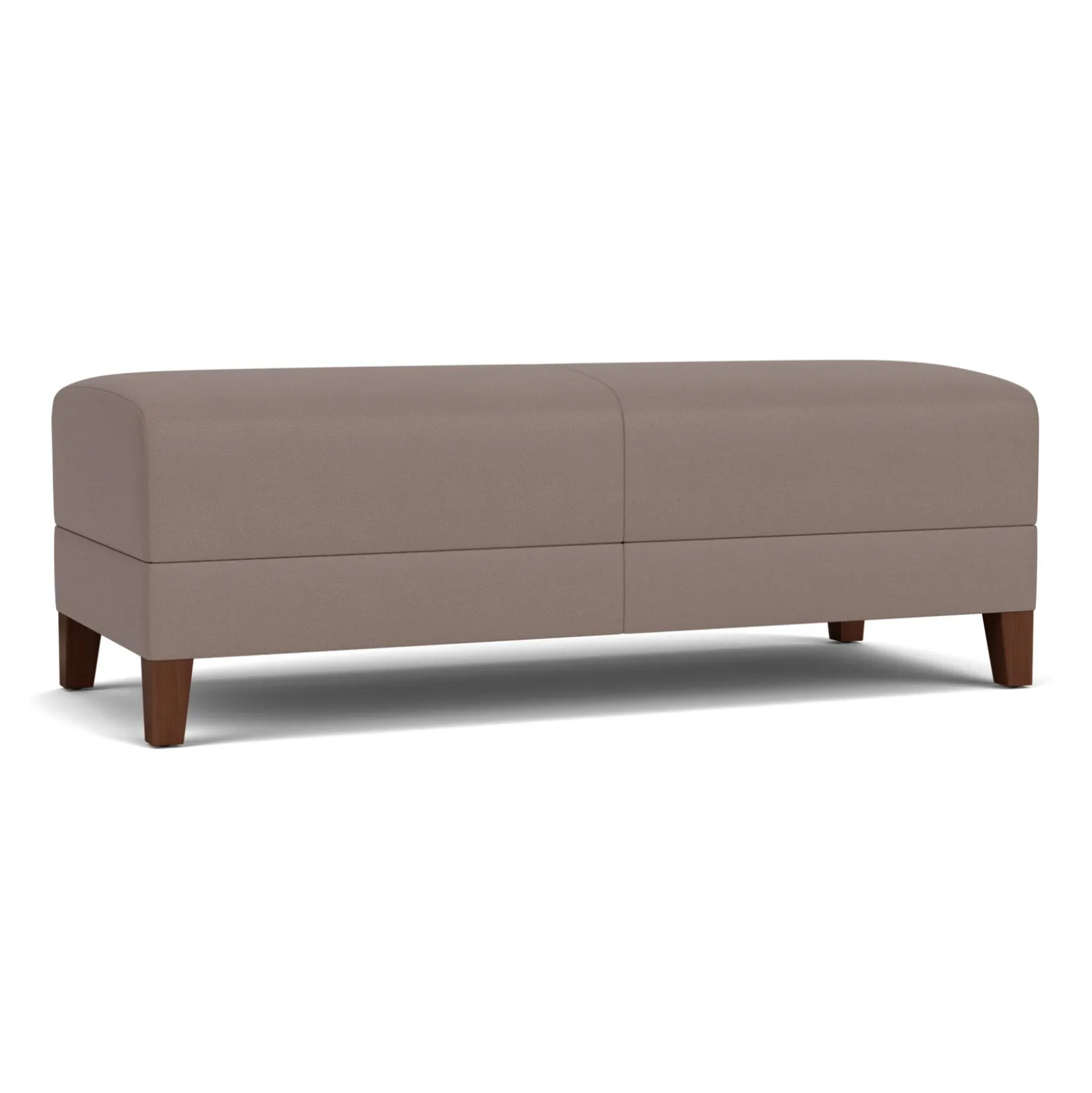 Social Two Seat Bench in Standard Upholstery