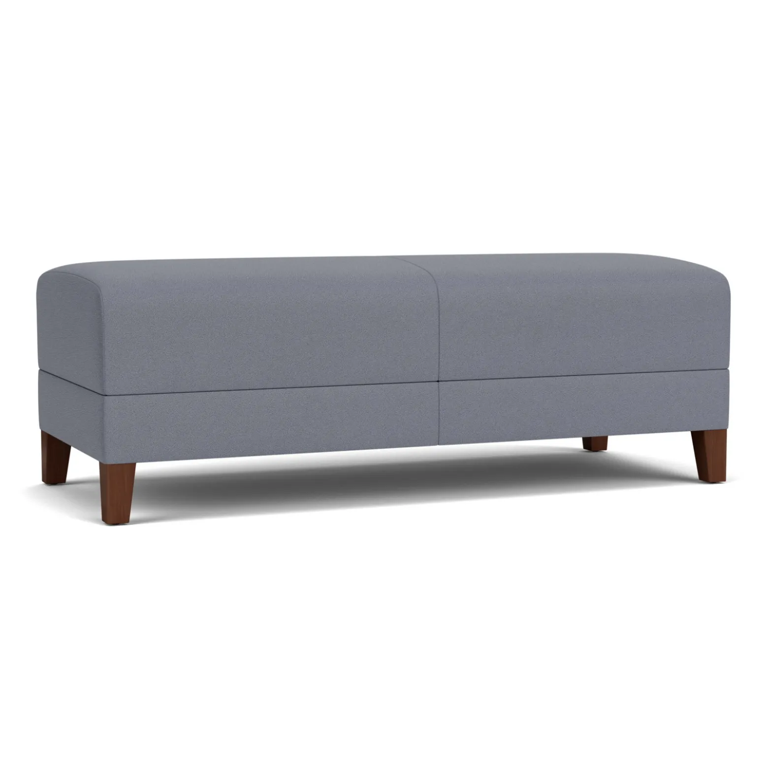 Social Two Seat Bench in Standard Upholstery