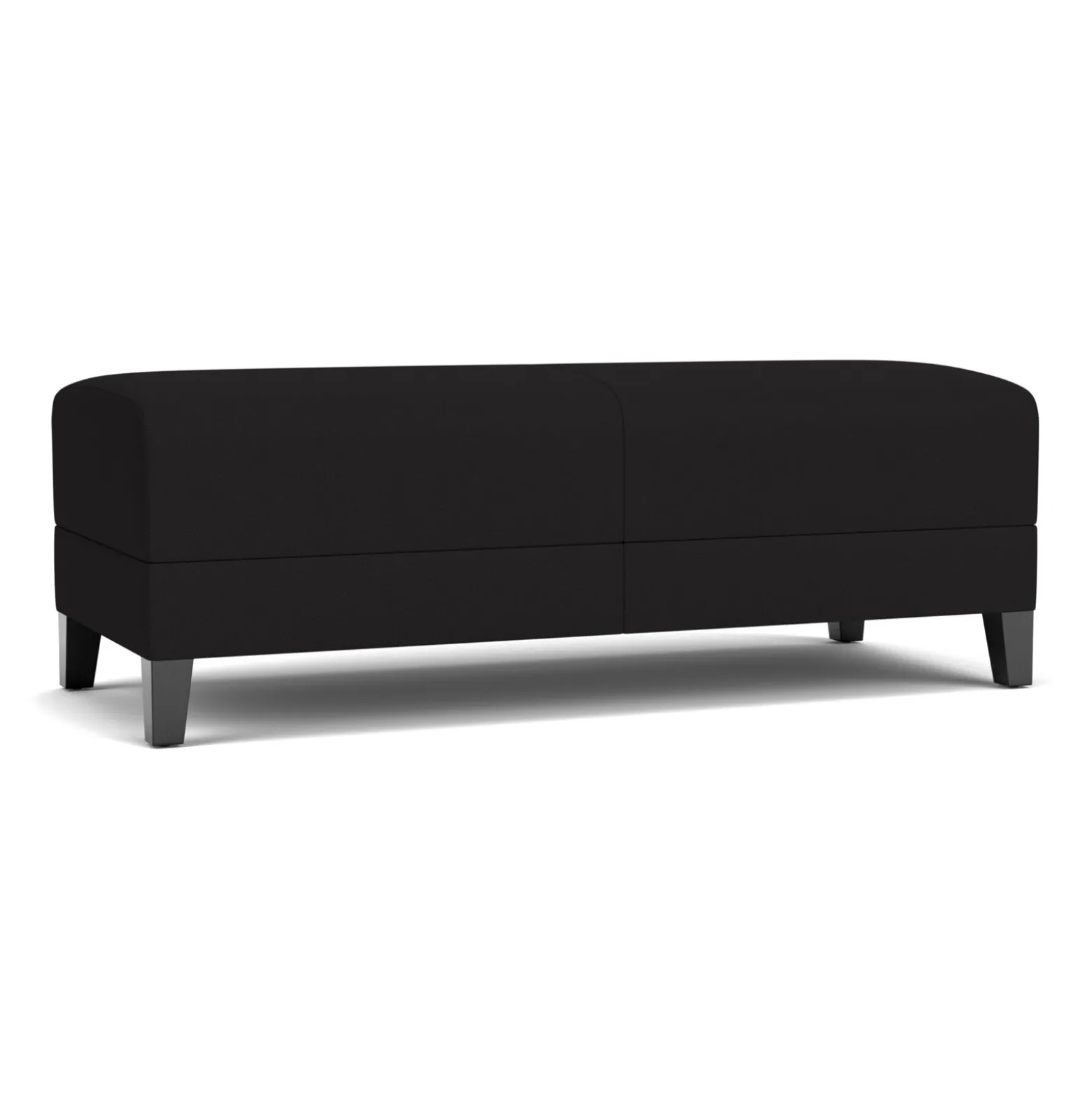 Social Two Seat Bench in Standard Upholstery