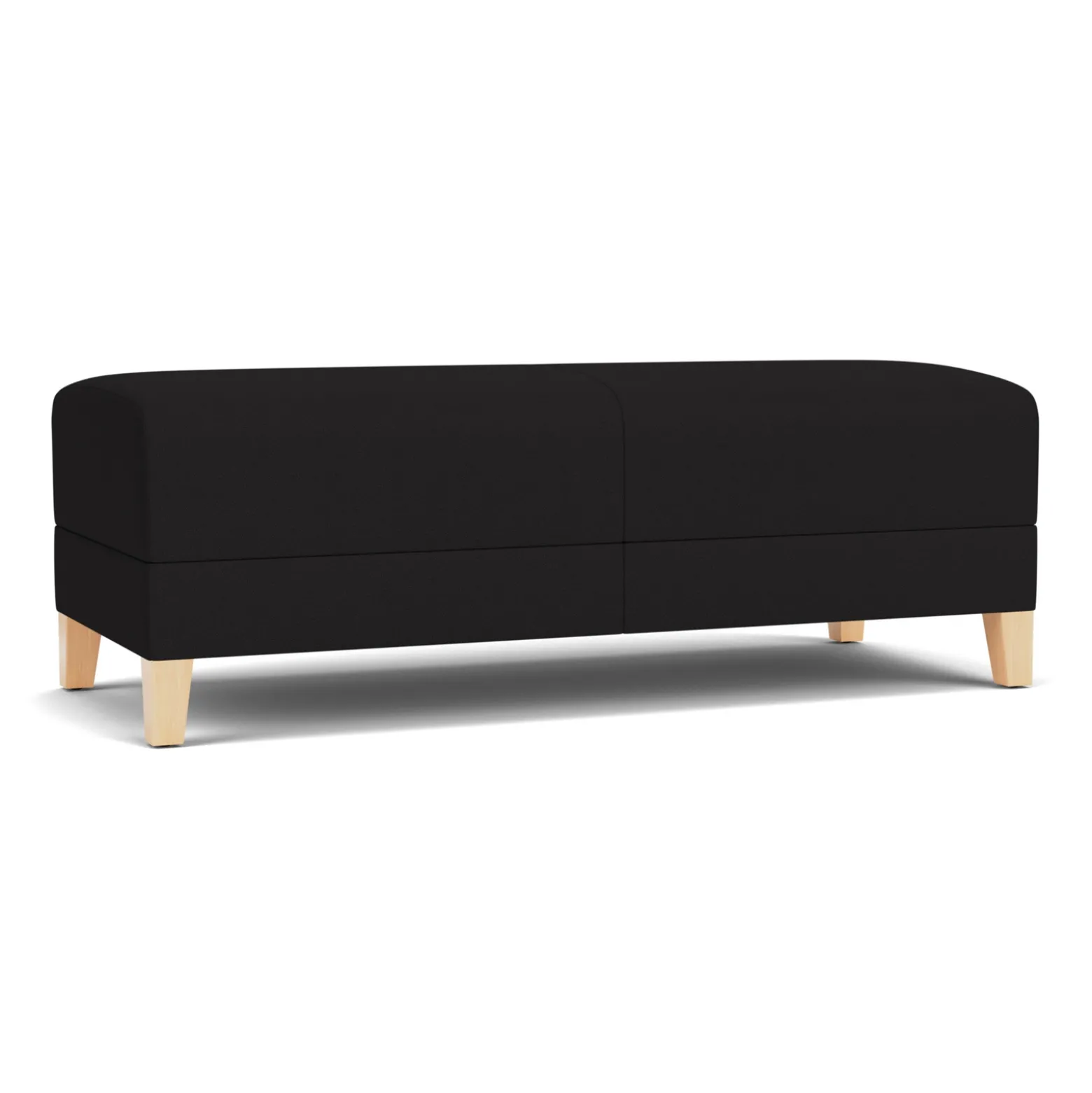 Social Two Seat Bench in Standard Upholstery