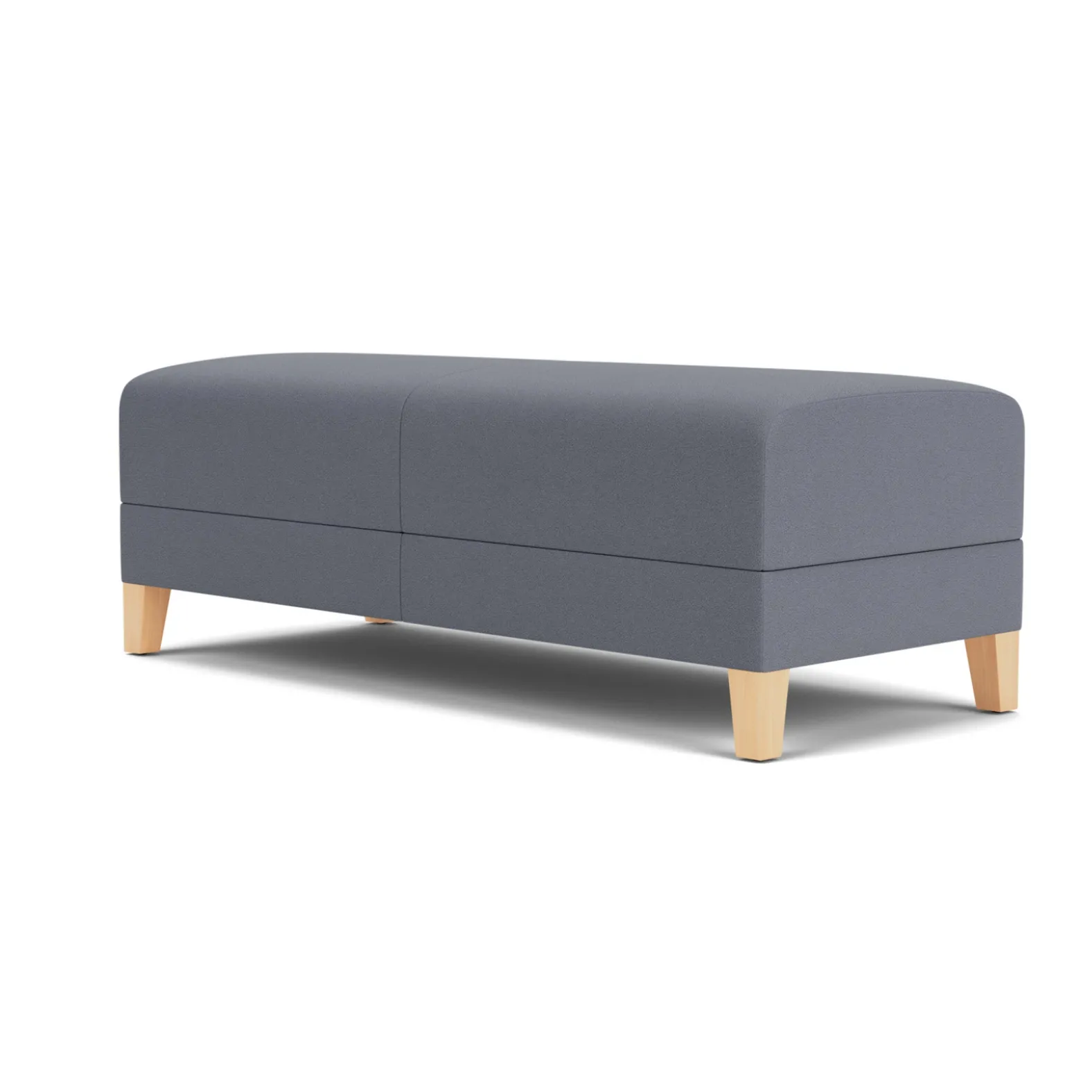 Social Two Seat Bench in Standard Upholstery