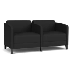 Social Two Seater with Center Arm in Standard Upholstery