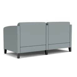 Social Two Seater with Center Arm in Standard Upholstery