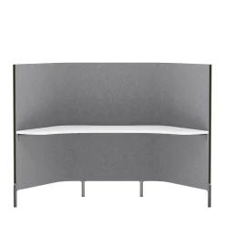 Softpod 3-Divider Workstation - 30"W x 54"H