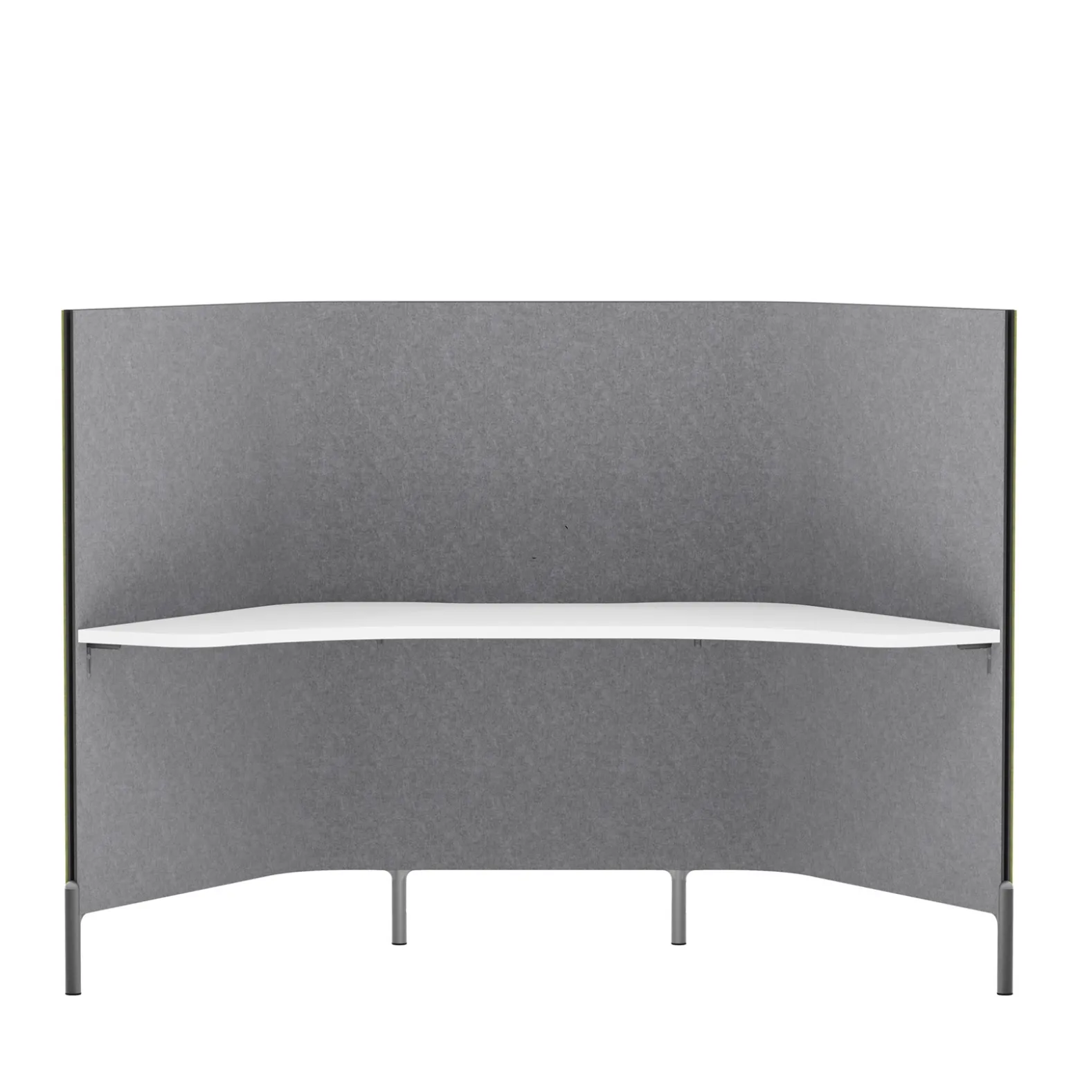 Softpod 3-Divider Workstation - 30"W x 54"H