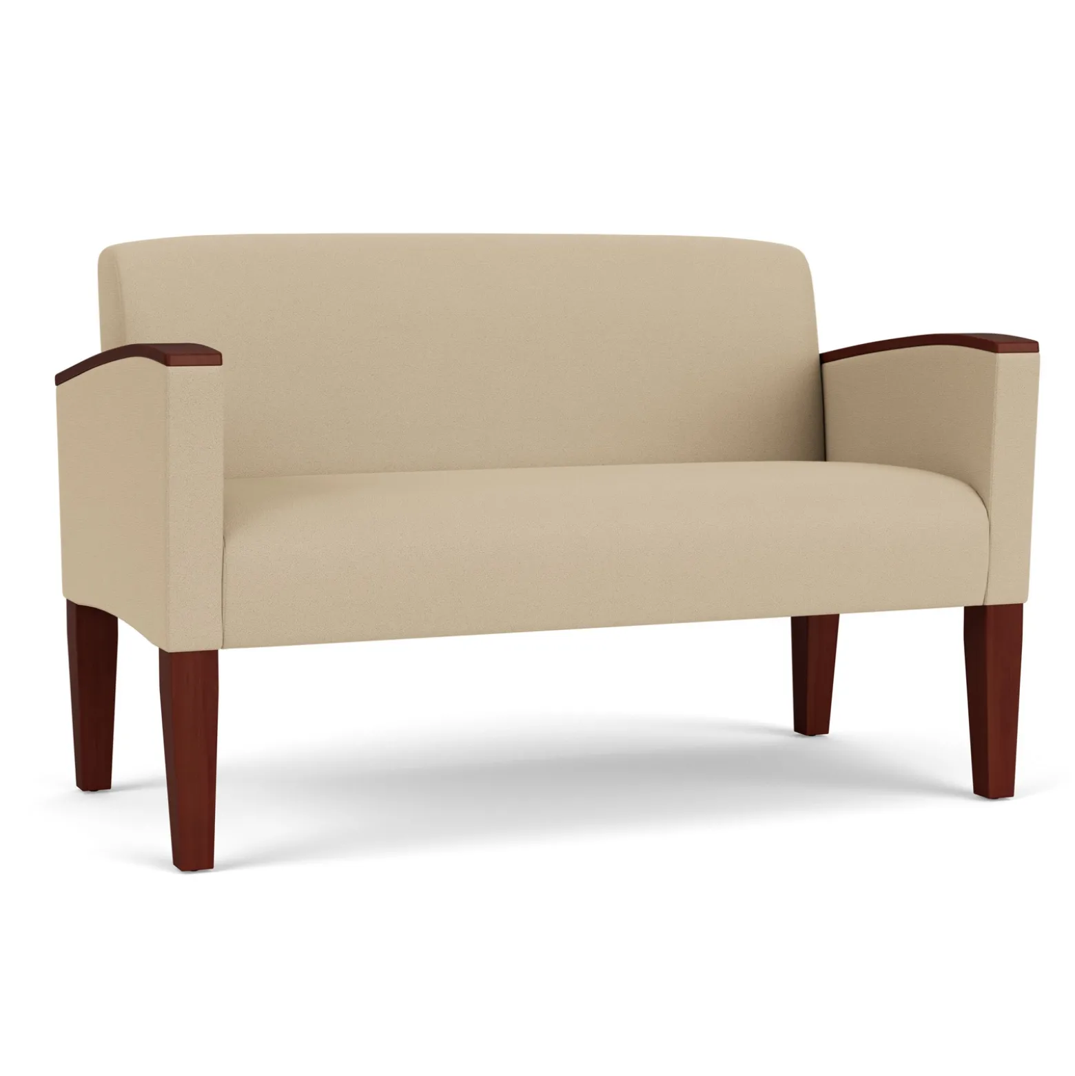 Solid Fabric Belmont Loveseat