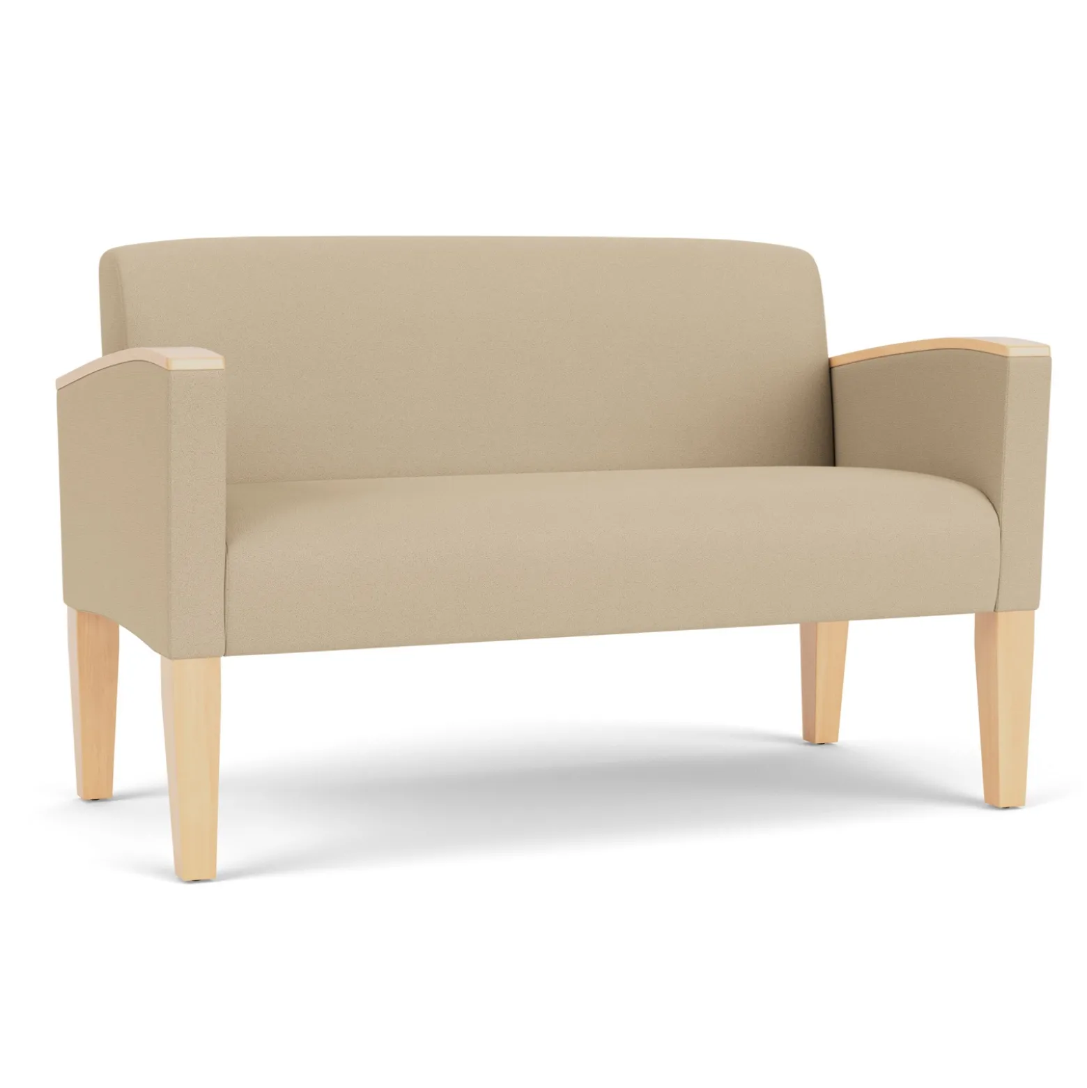 Solid Fabric Belmont Loveseat