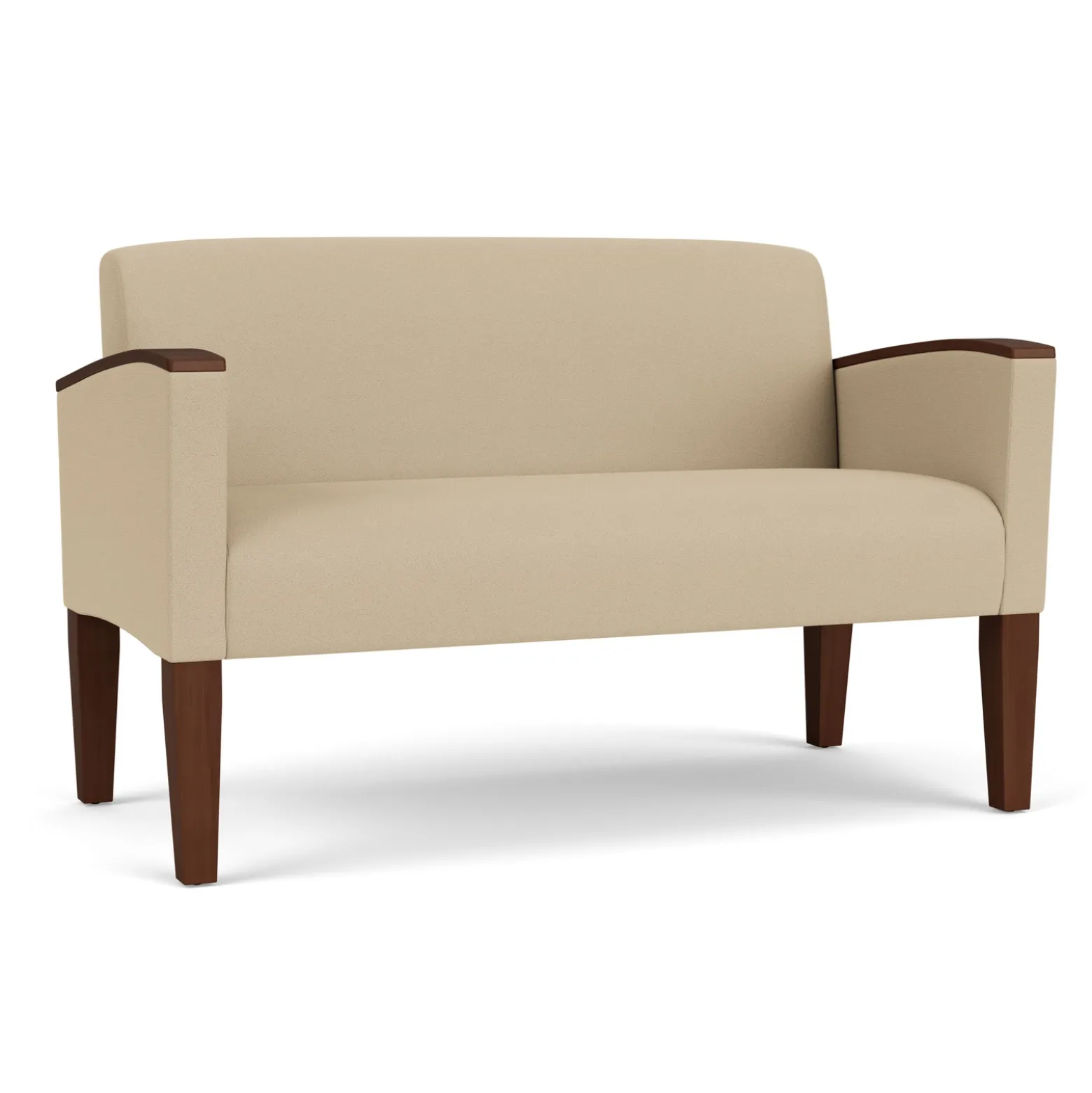 Solid Fabric Belmont Loveseat