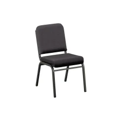 Solid Upholstery Armless Stack Chair