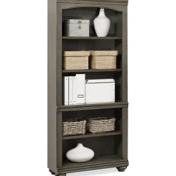 Somerset 5-Shelf Open Bookcase - 75"H