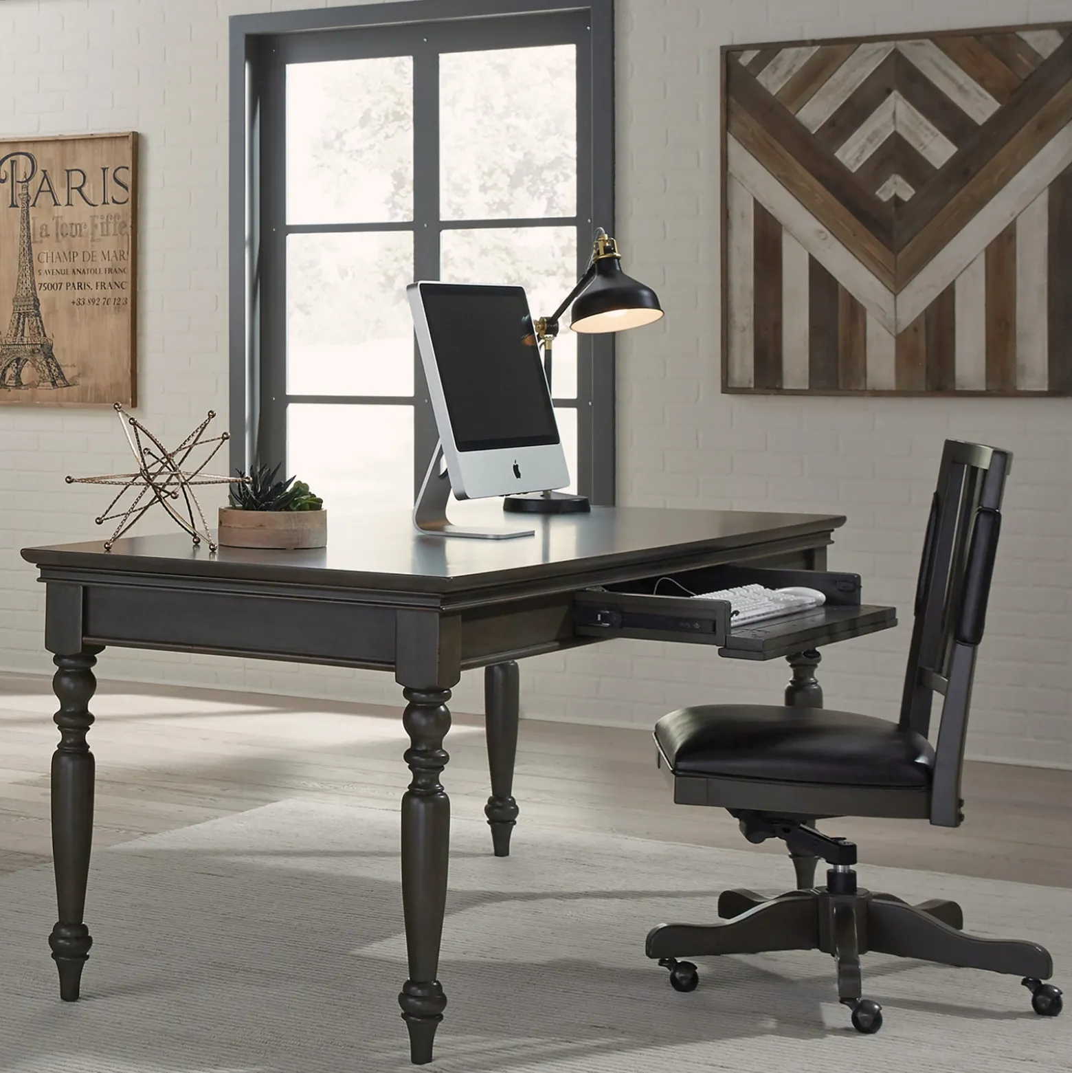 Somerset Writing Desk - 72"W