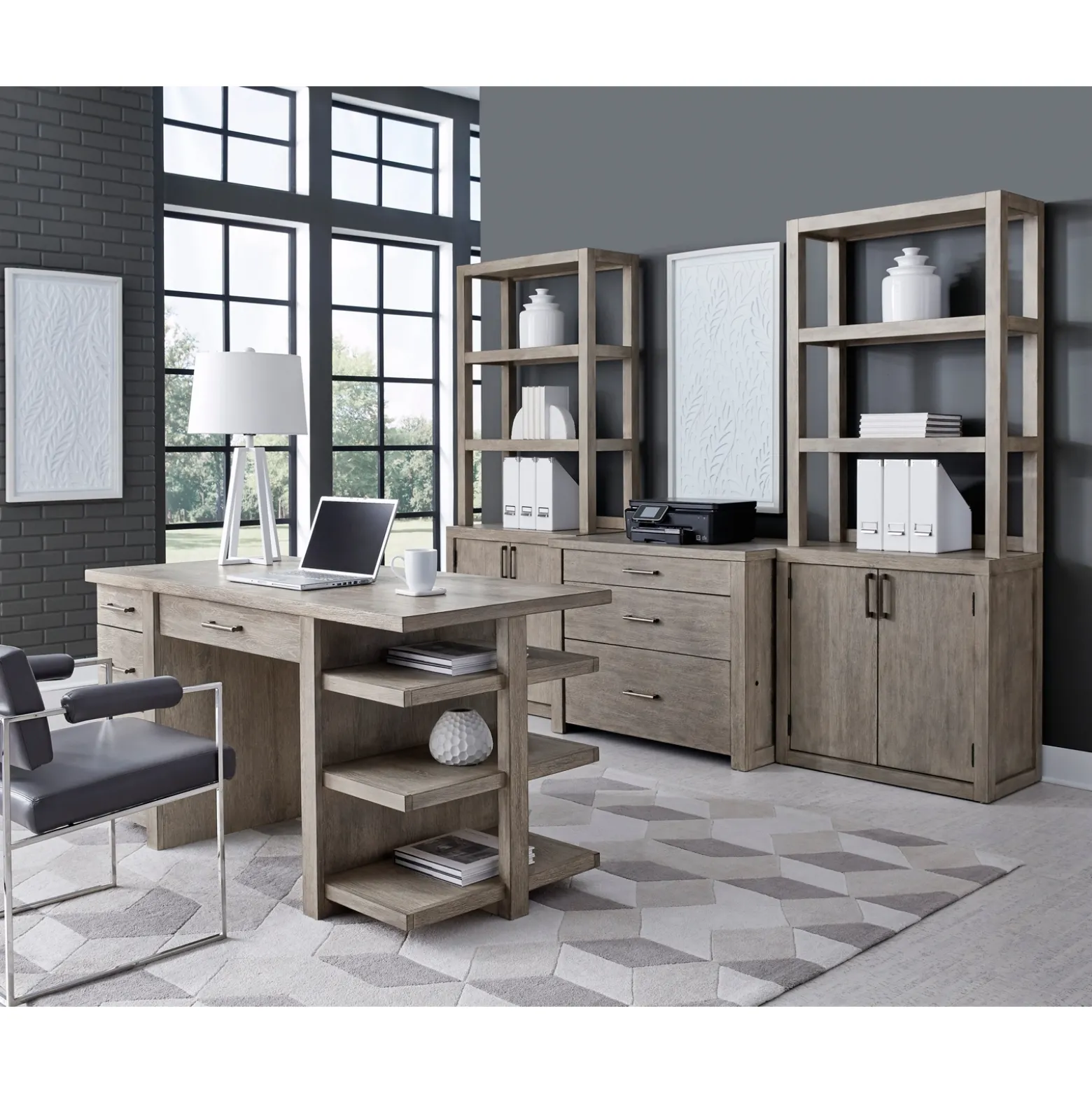 Sophie Bookcase with Doors - 78"H