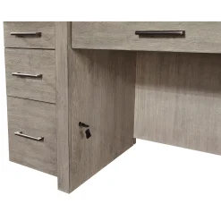 Sophie Desk with Open Shelves - 60