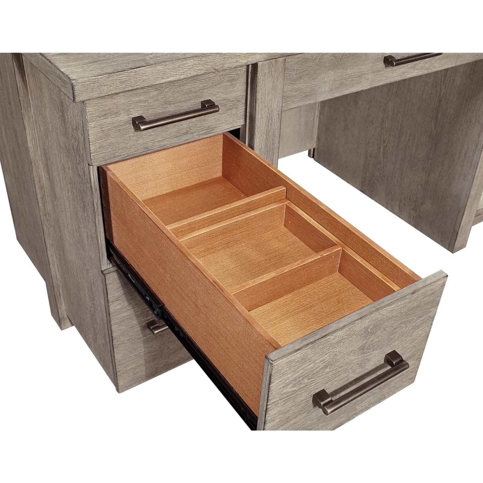 Sophie Desk with Open Shelves - 60"W
