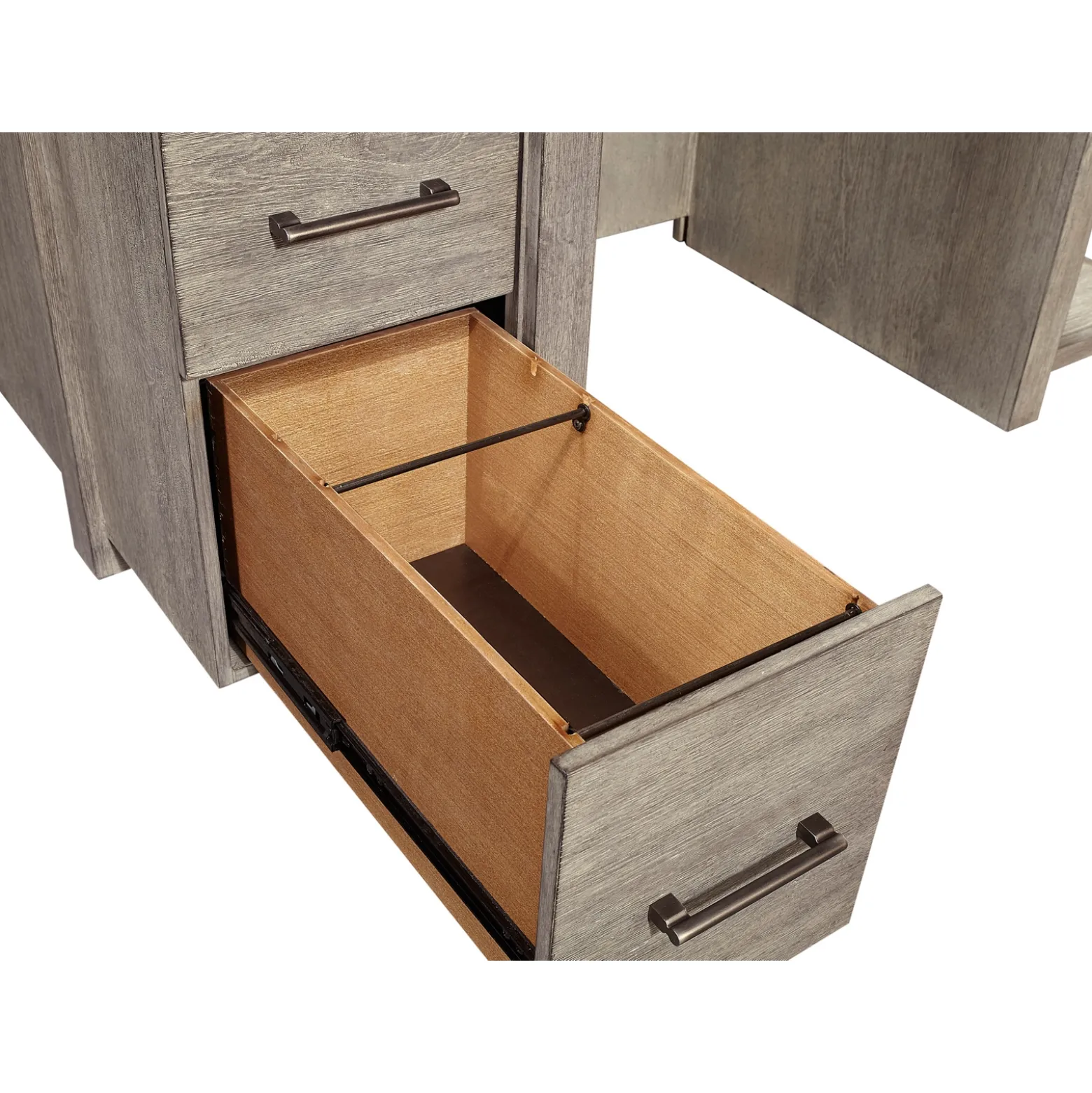 Sophie Desk with Open Shelves - 60"W