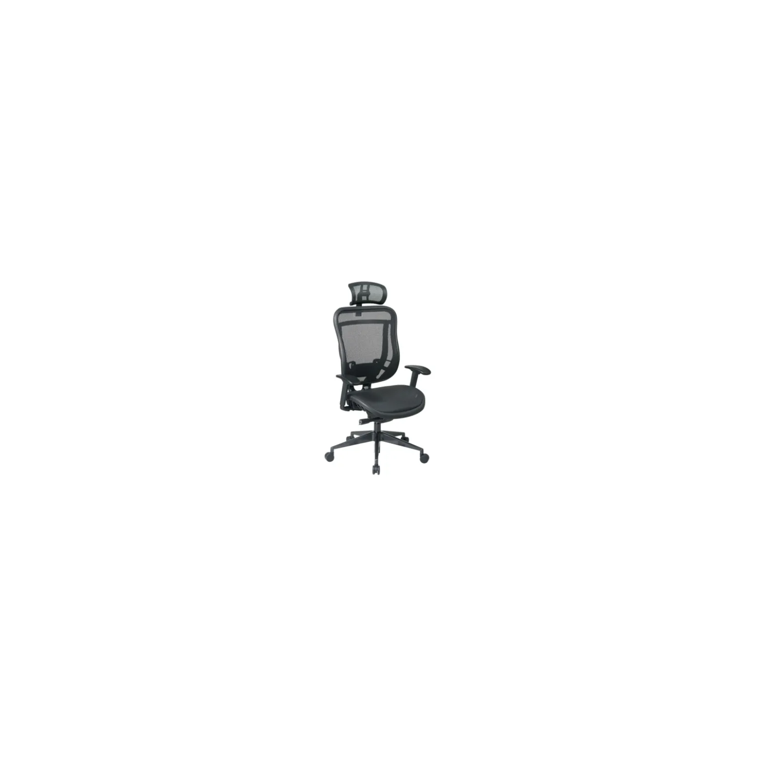 Space 818 Mesh High-Back Office Chair with Headrest