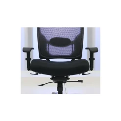 Space 75 Series Big & Tall Mesh Chair with Mesh Fabric Seat - 400 lb. Weight Capacity