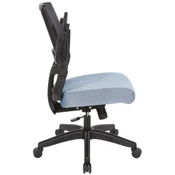 Space 867 Series Black Mesh Back Flip Armchair