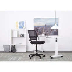 Space Armless Mesh Drafting Stool