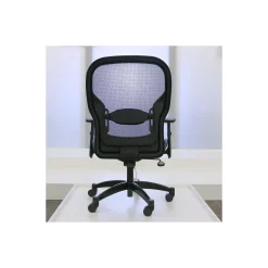 Space Bonded Leather Seat Mesh Back Task Chair