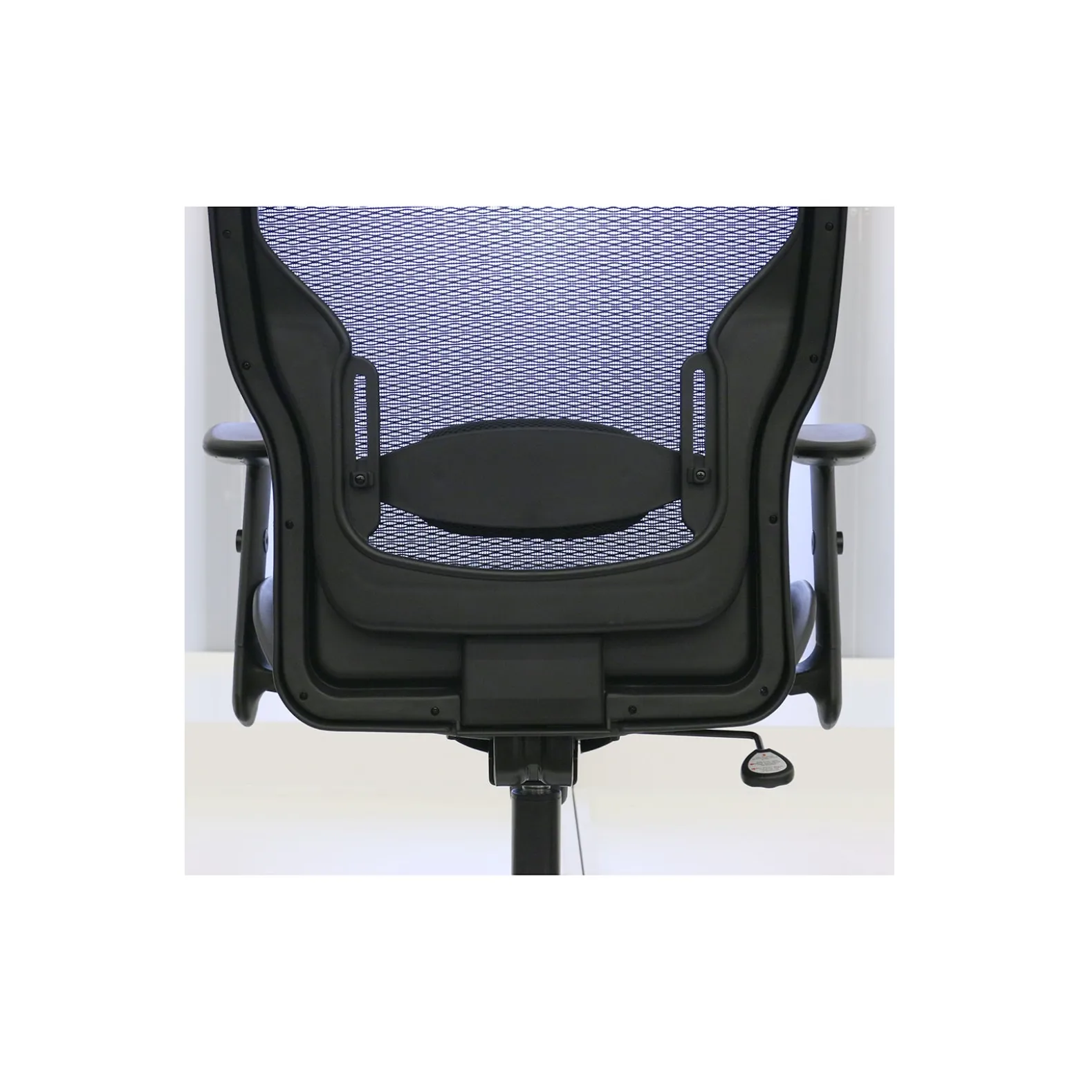 Space Bonded Leather Seat Mesh Back Task Chair