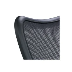 Space Dark Mesh Swivel Stool with Arms