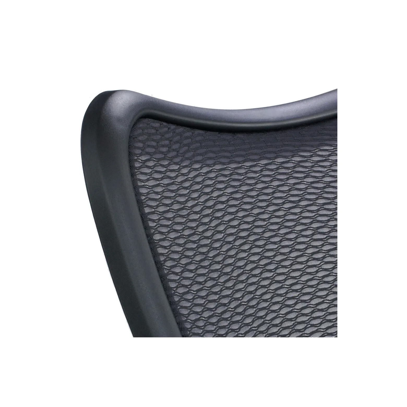 Space Dark Mesh Swivel Stool with Arms
