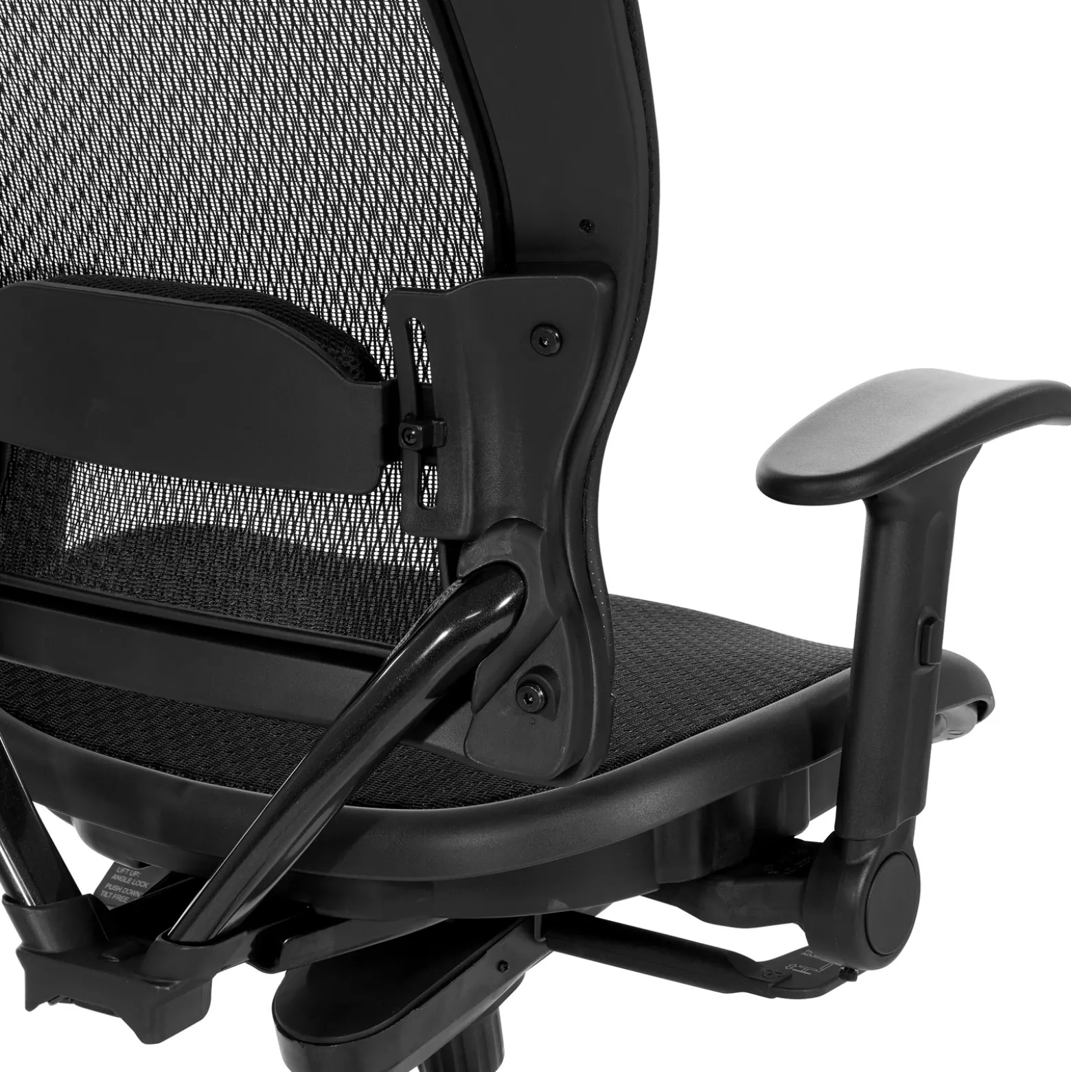 Space Mesh Back Office Chair with Arms