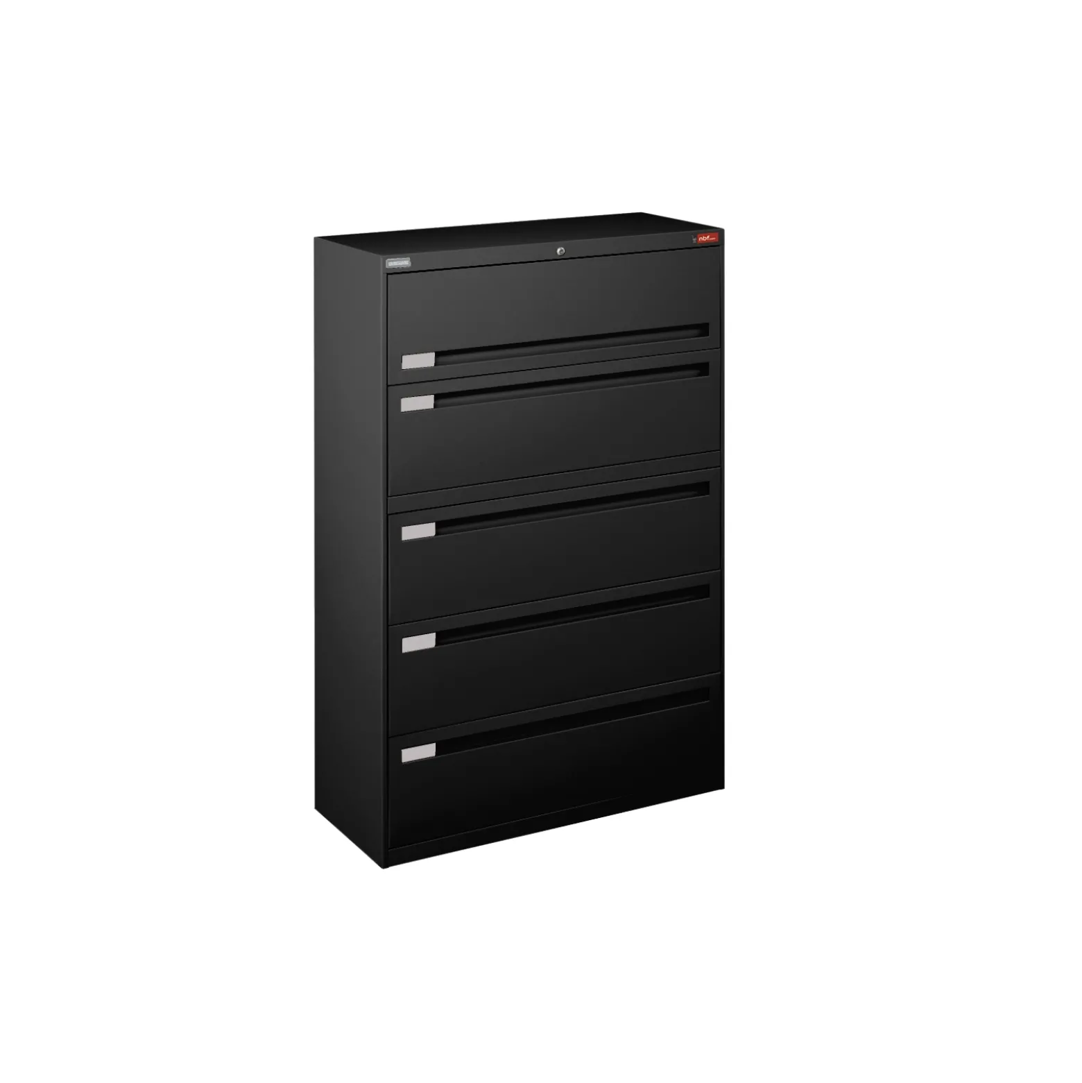 Spectrum Five Drawer Lateral File Cabinet - 42"W