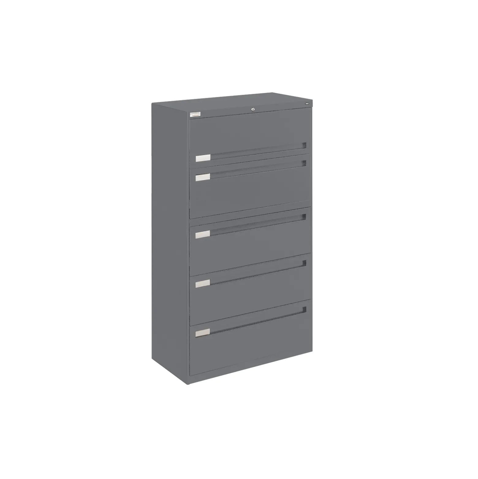 Spectrum Five Drawer Lateral File with Counterweight - 36"W