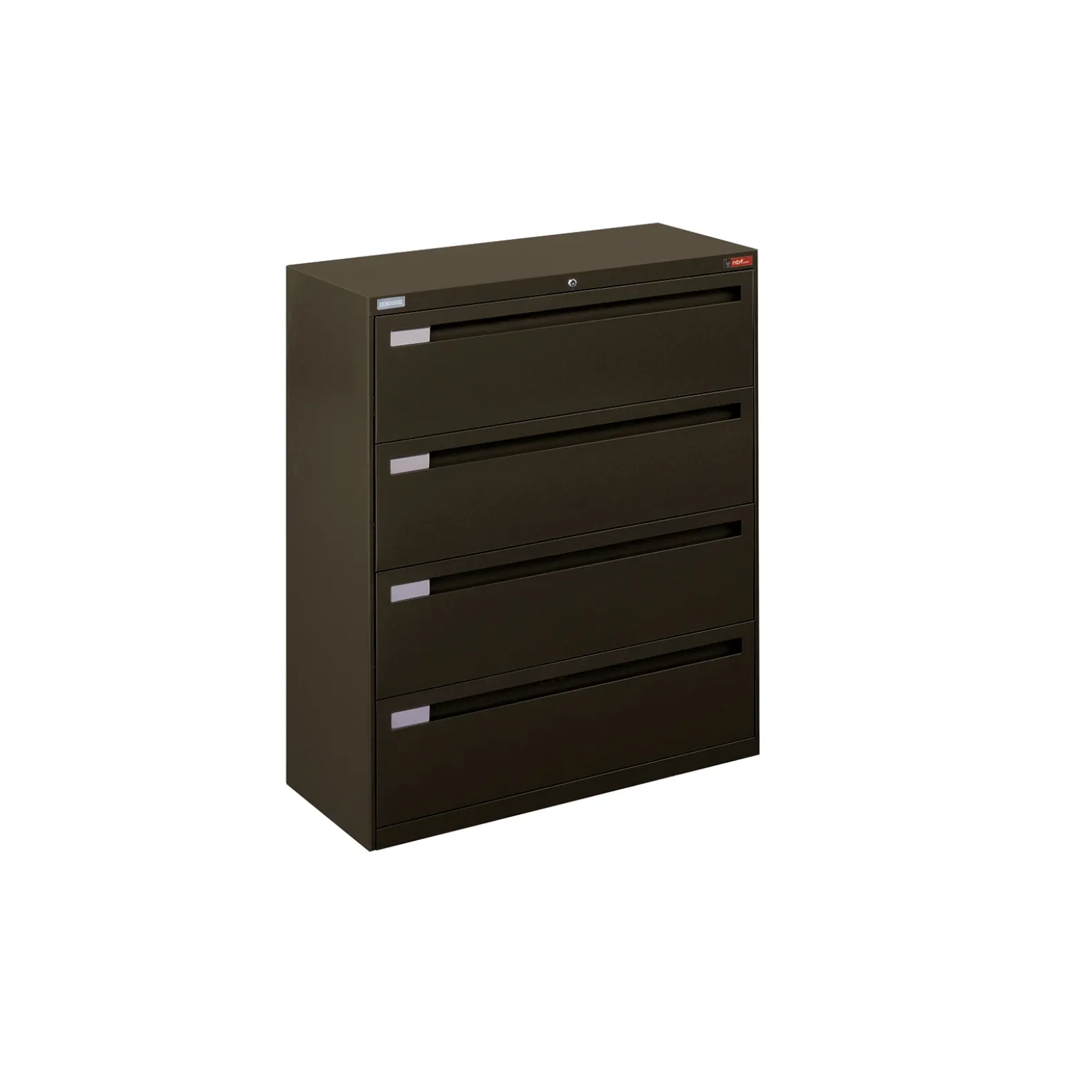 Spectrum Four Drawer Lateral File with Counterweight - 42"W