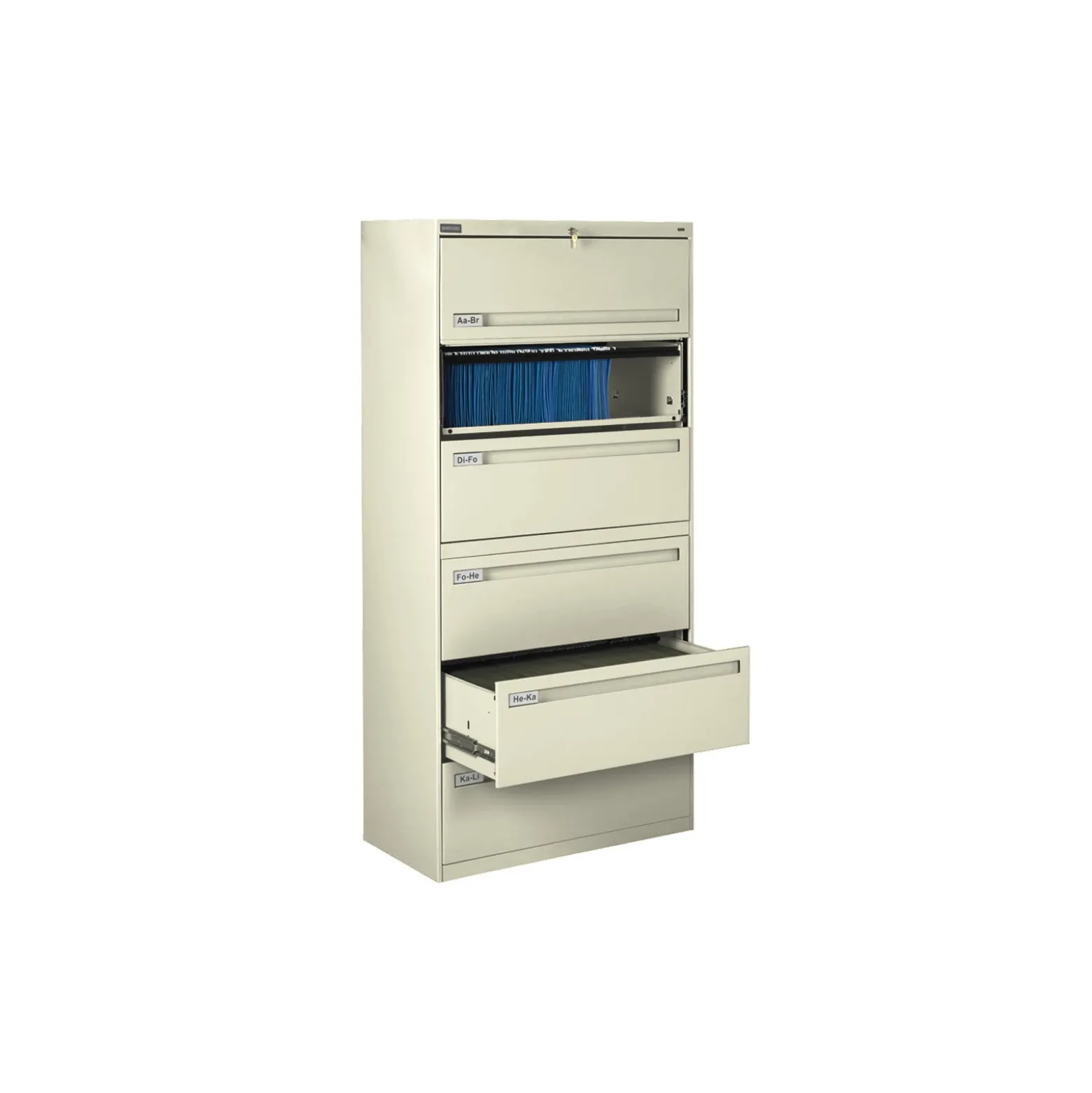 Spectrum Six Drawer Lateral File - 42"W