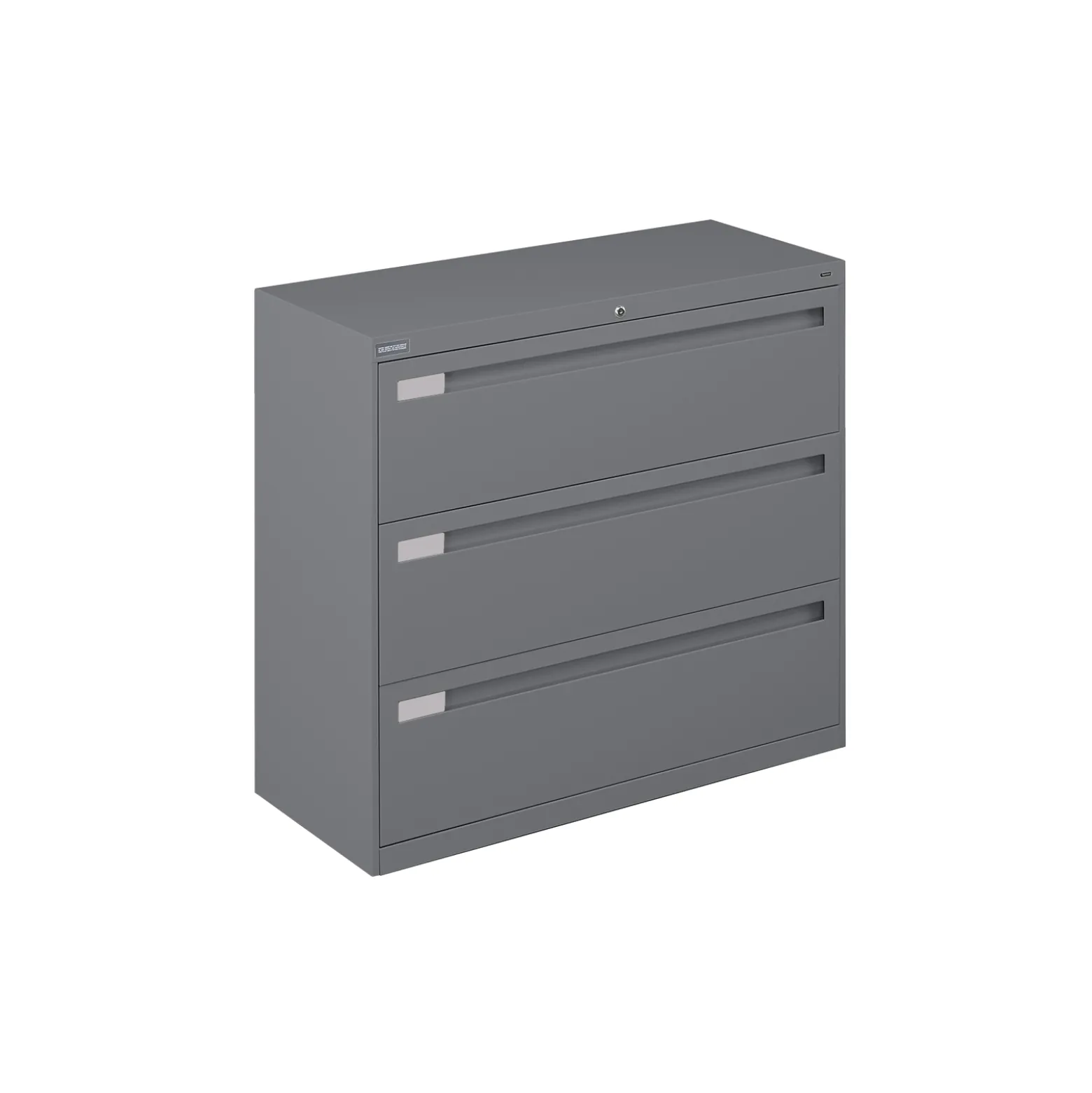 Spectrum Three Drawer Lateral File with Counterweight - 42"W