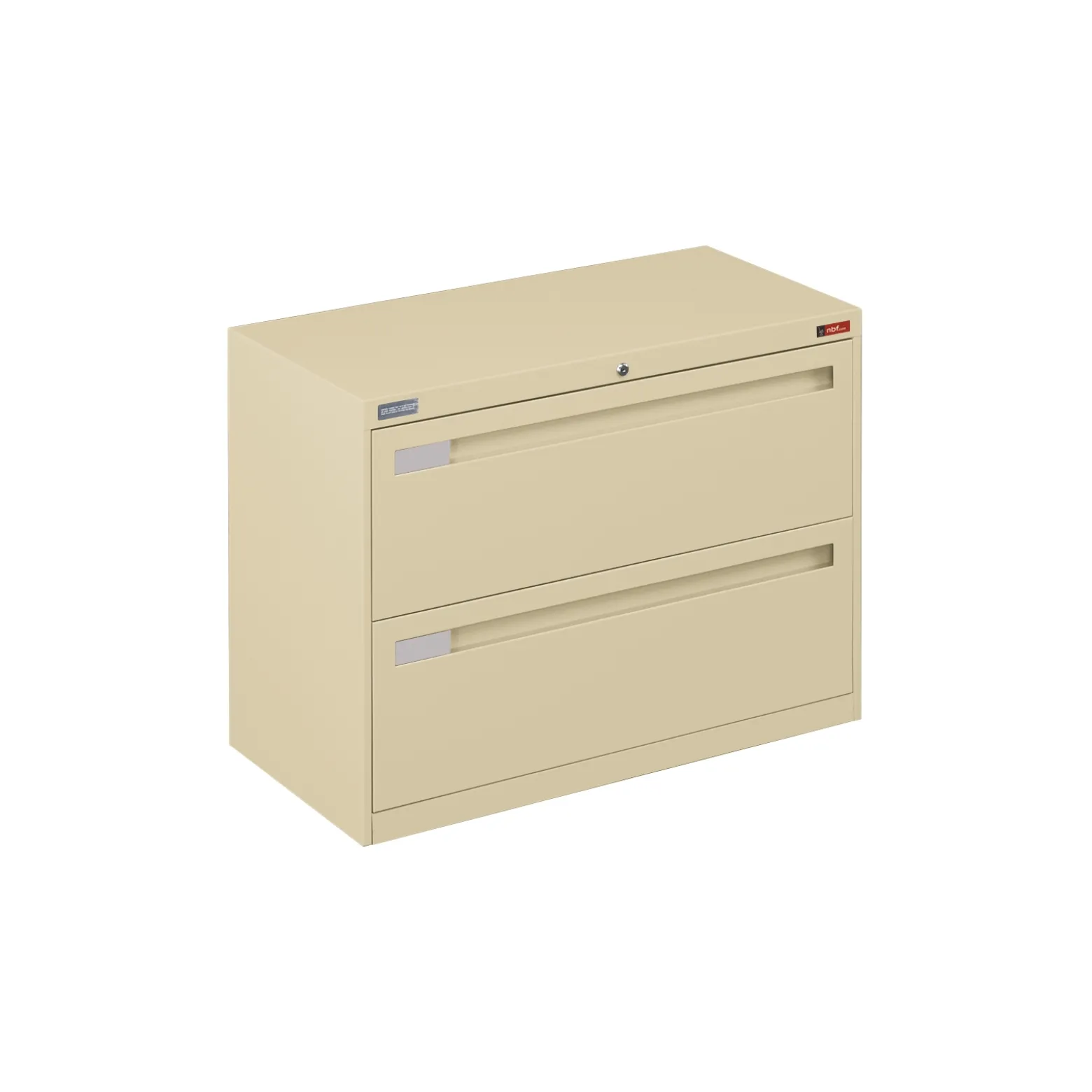 Spectrum Two Drawer Lateral File with Counterweight - 36"W