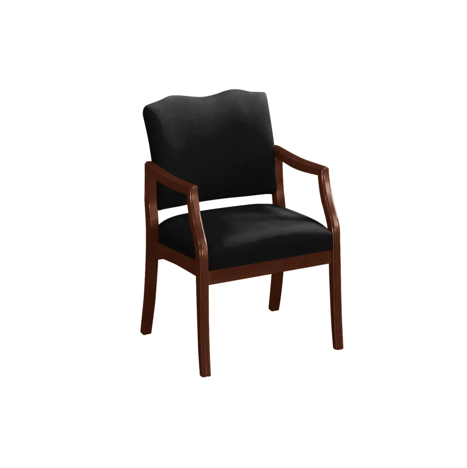 Spencer Arm Chair in Solid Fabric