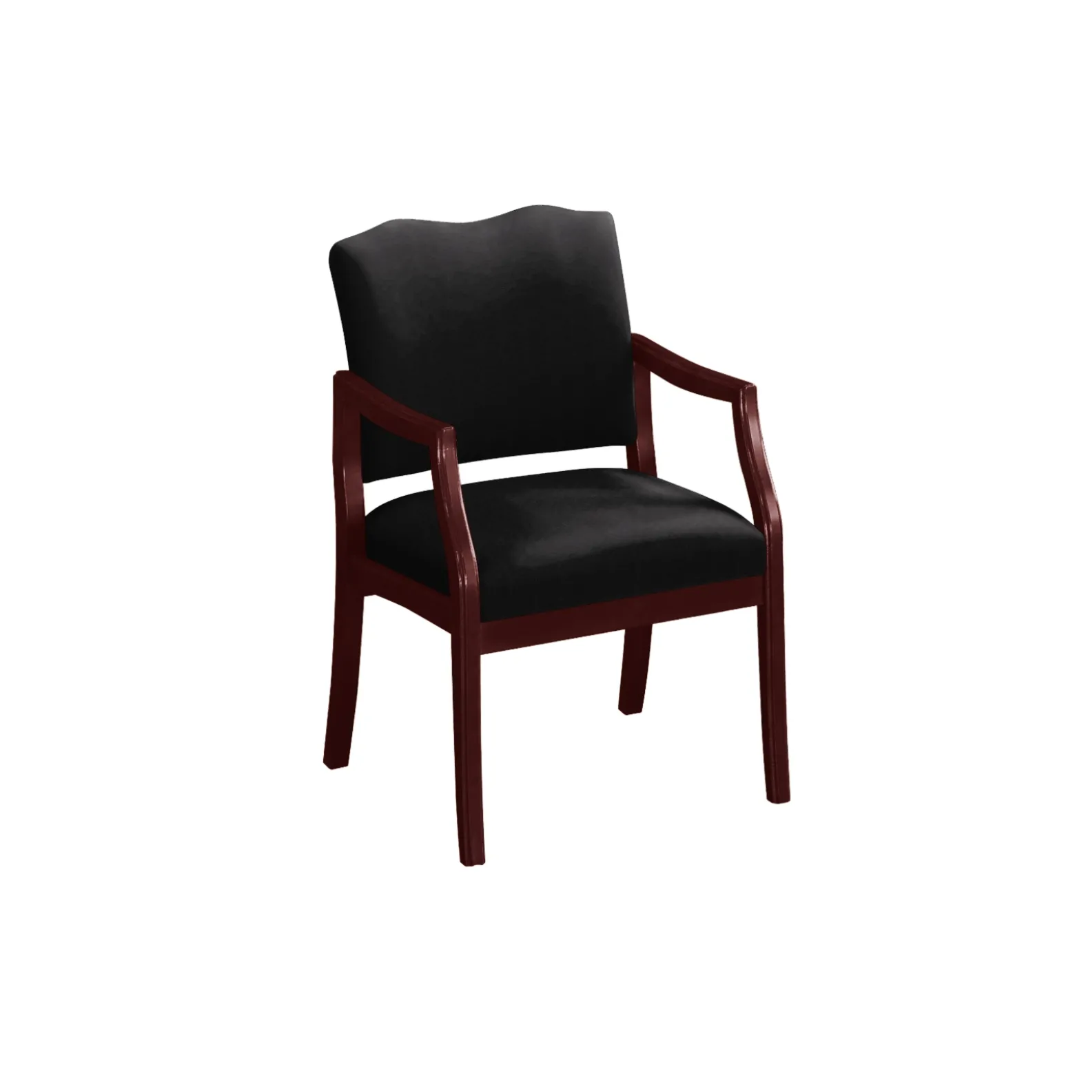 Spencer Arm Chair in Solid Fabric