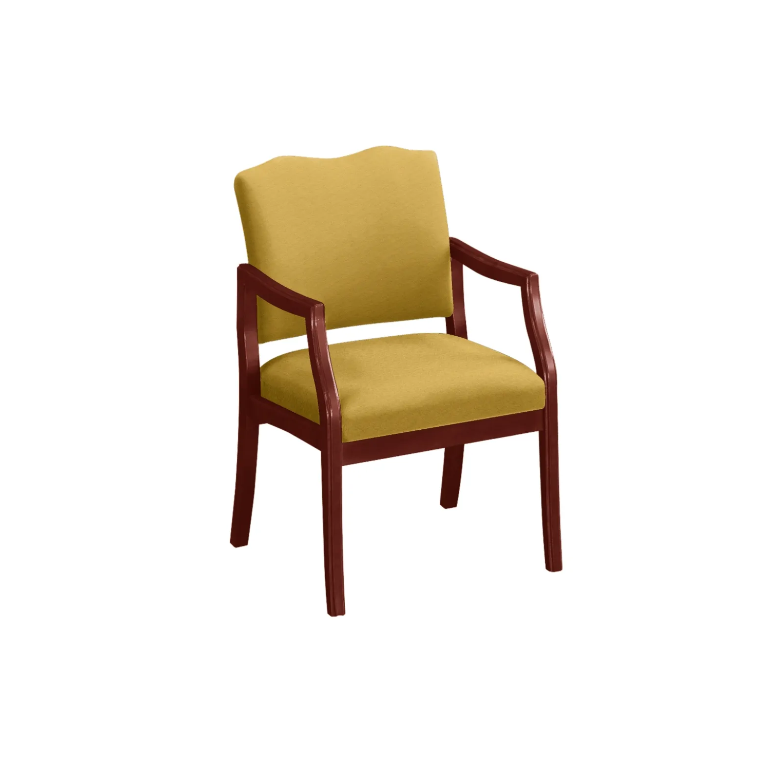 Spencer Arm Chair in Solid Fabric