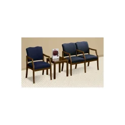 Spencer Arm Chair in Solid Fabric
