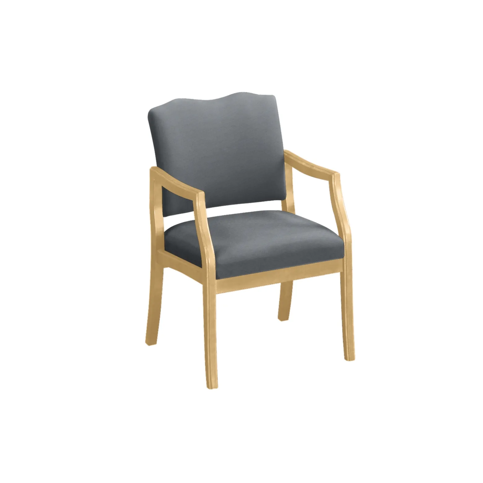 Spencer Arm Chair in Solid Fabric