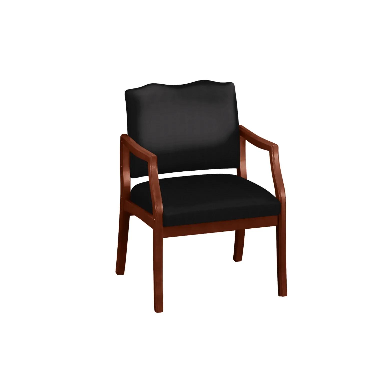 Spencer Arm Chair in Solid Fabric