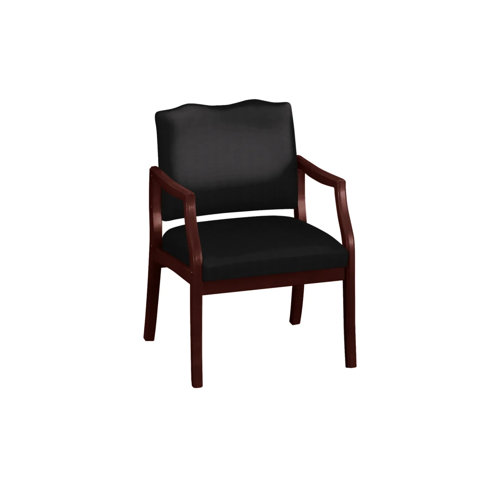 Spencer Arm Chair in Solid Fabric
