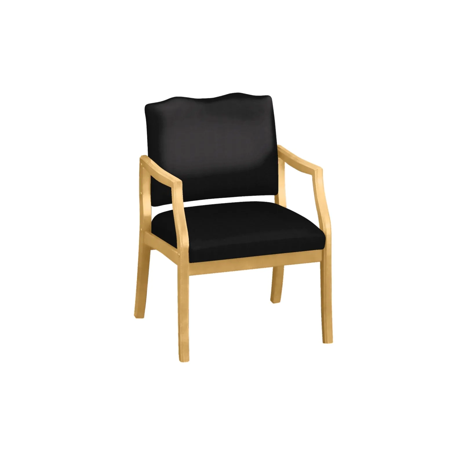 Spencer Arm Chair in Solid Fabric
