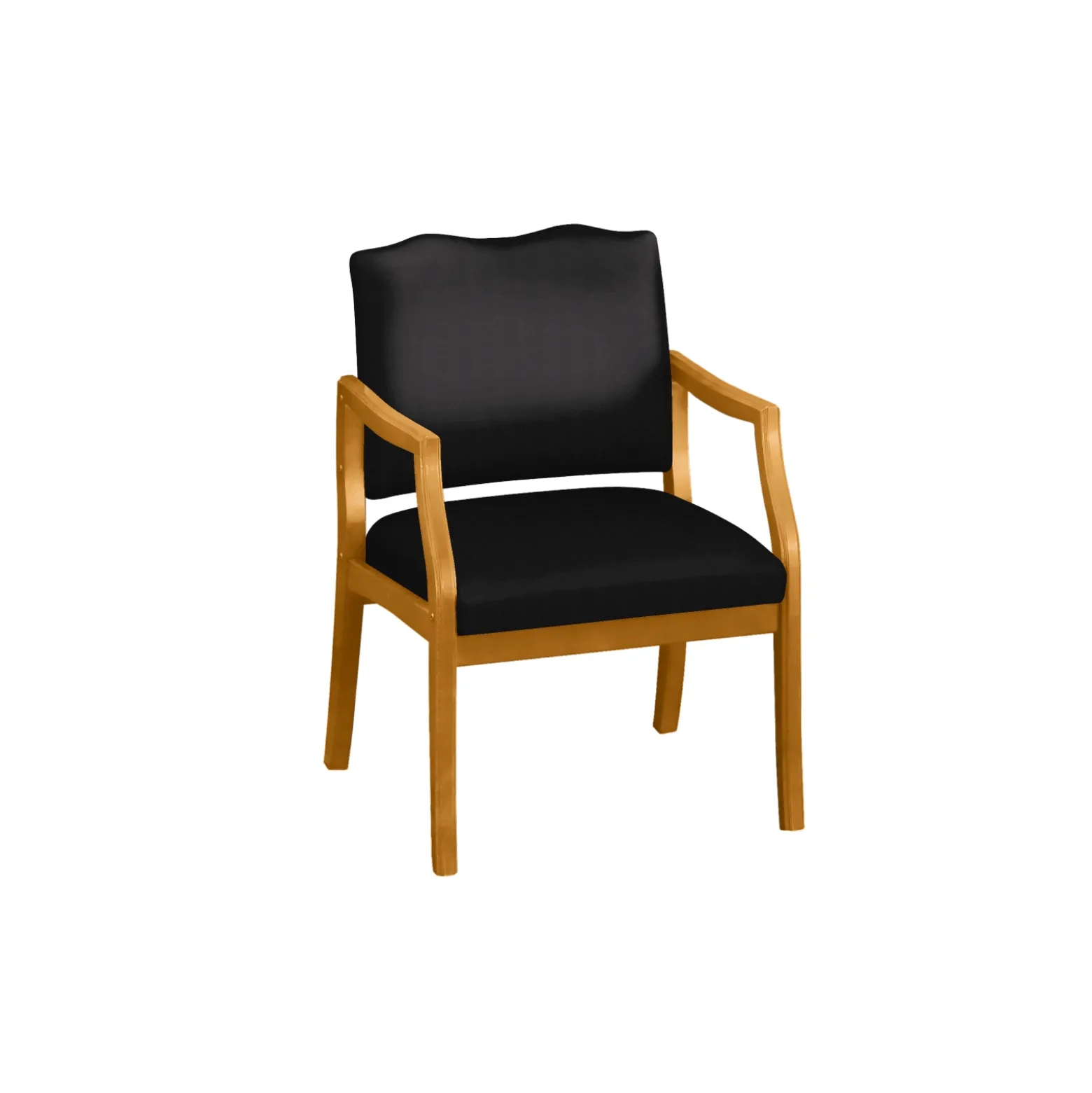Spencer Arm Chair in Solid Fabric