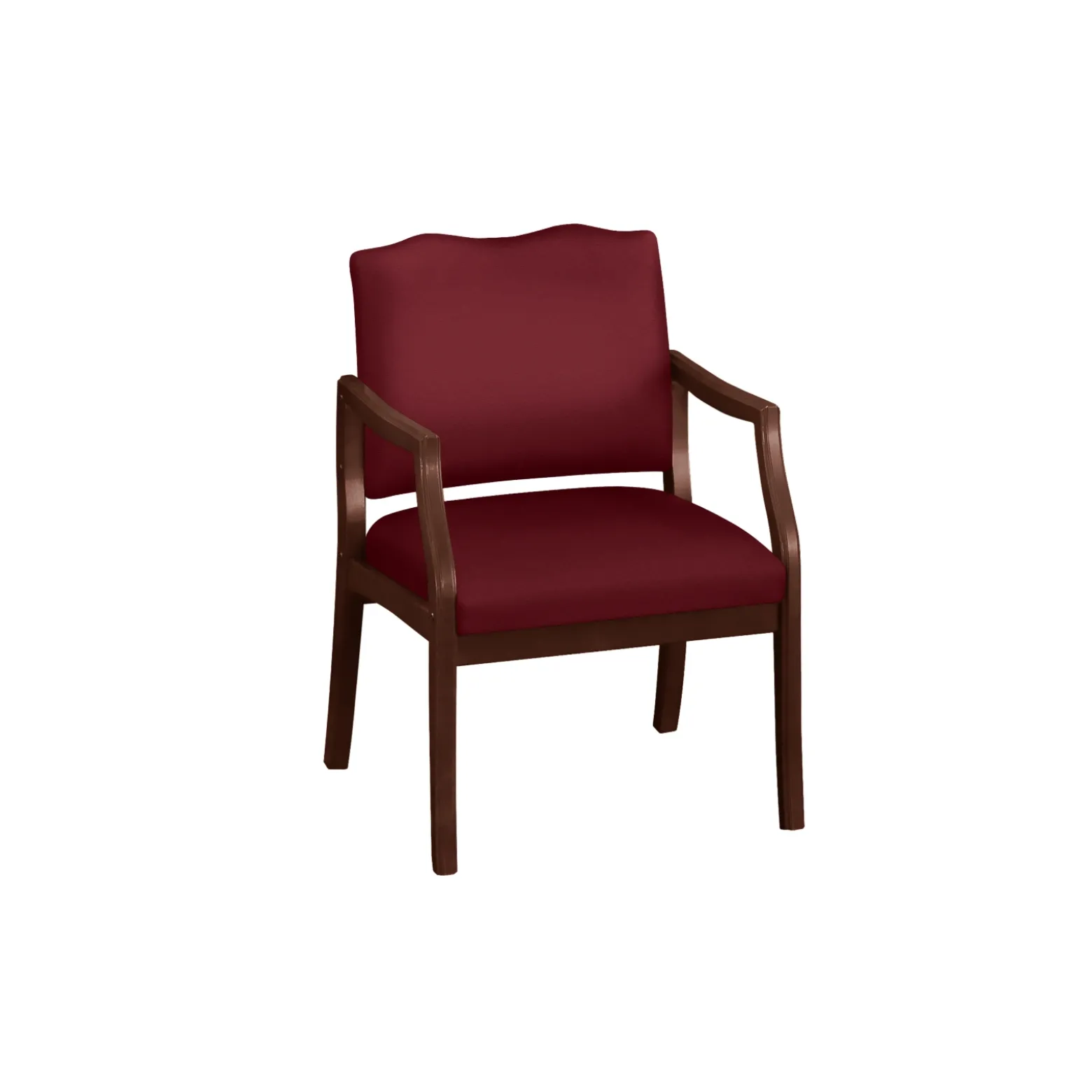 Spencer Arm Chair in Solid Fabric