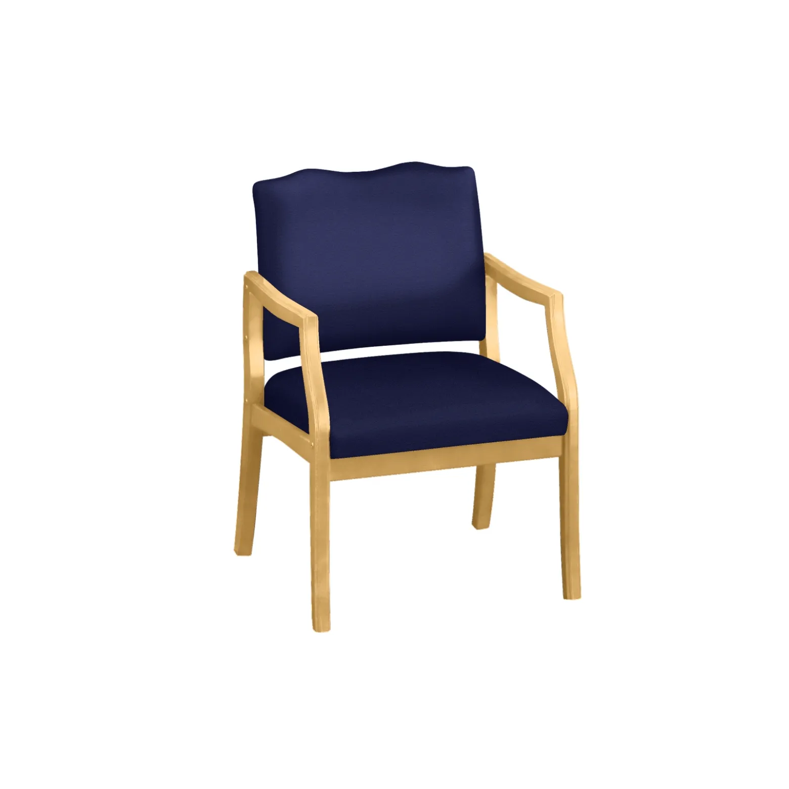 Spencer Arm Chair in Solid Fabric